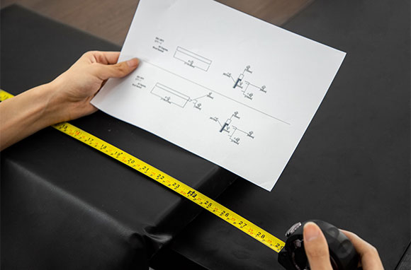  record the specific specification of spare parts